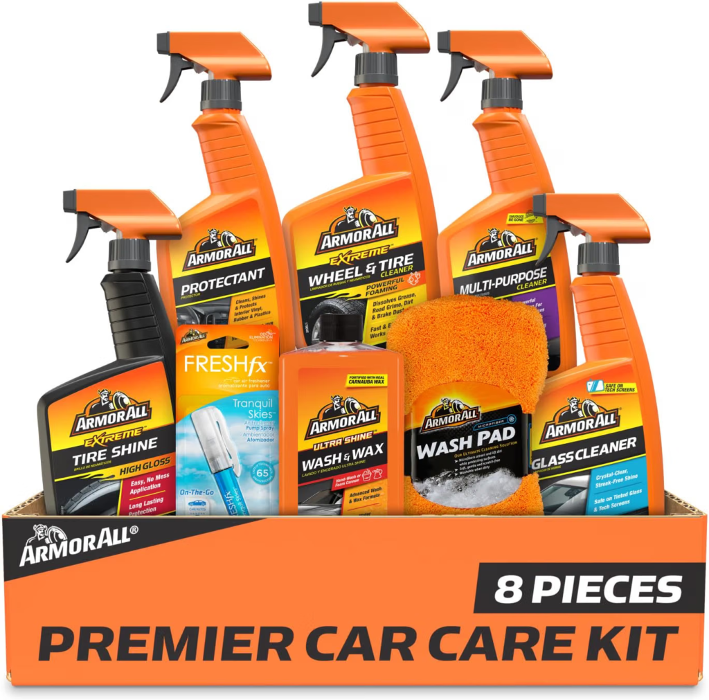 Armor All Premier 8-Piece Car Care Kit: Best Budget