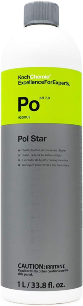 KOCHCHEMIE Pol Star Neutral Leather, Suede & Upholstery Cleaner, 33.8 fl oz
