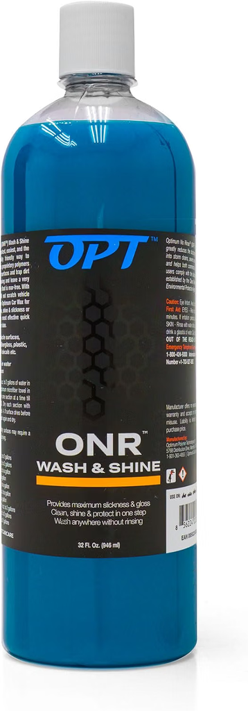 Optimum No Rinse Wash and Shine Version