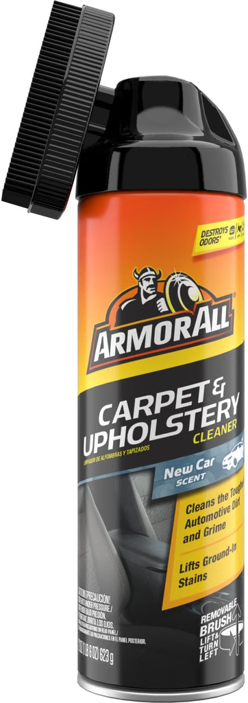 Armor All Carpet and Upholstery Cleaner Spray for Tough Stains, 22 Fl Oz |