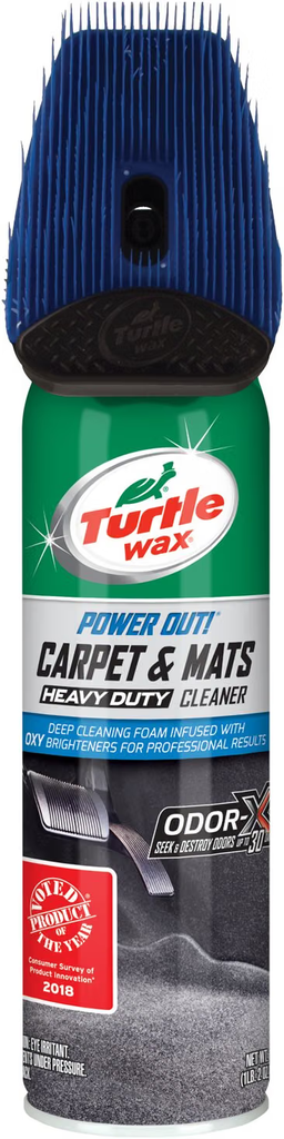 
Turtle Wax T-244R1 Power Out! Carpet and Mats Cleaner and Odor Eliminator