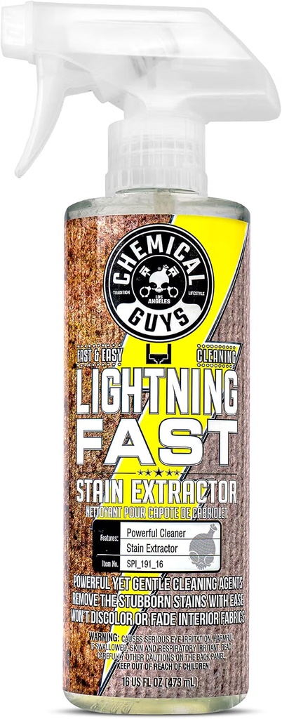 Chemical Guys, Lightning Fast Carpet & Upholstery Stain Extractor, 16 oz 