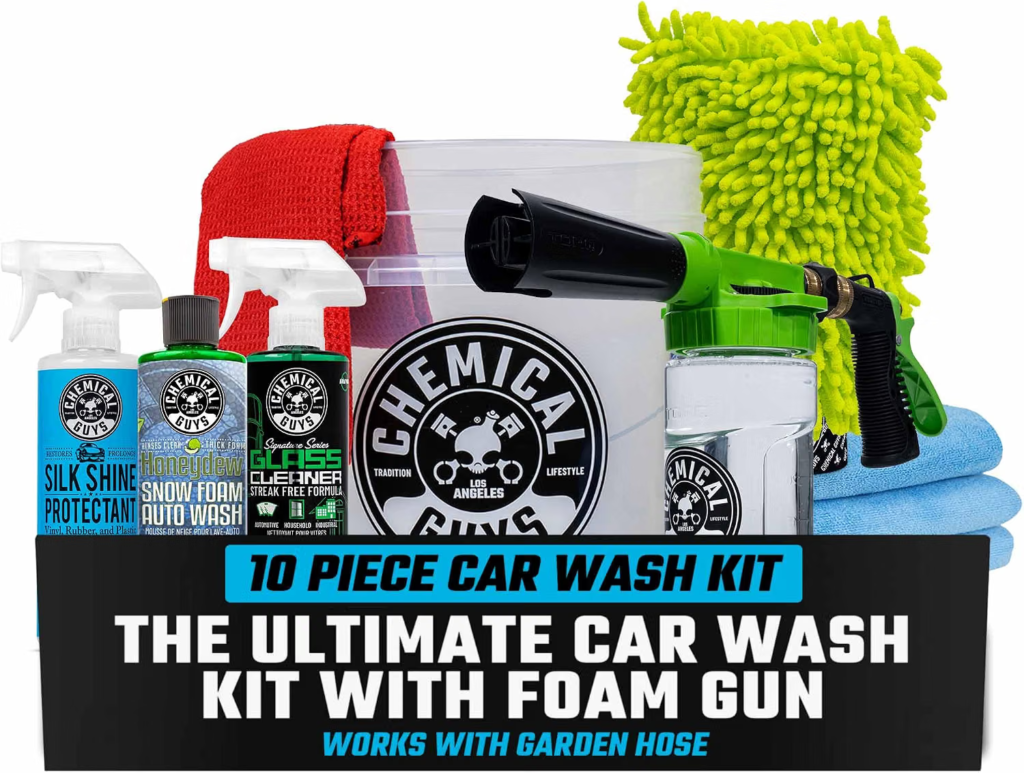 Chemical Guys HOL357 Clean & Shine Starter Kit Best Entry-Level Wash Kit