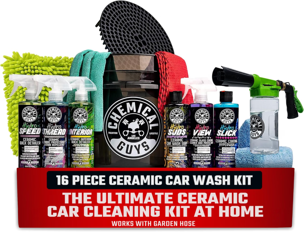 Chemical Guys HOL362 16-Piece Arsenal Builder Ceramic Kit Best Overall