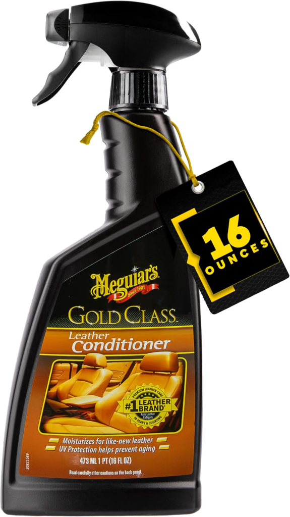 Meguiar's Gold Class Rich Leather Cleaner and Conditioning Spray – Best Budget Pick