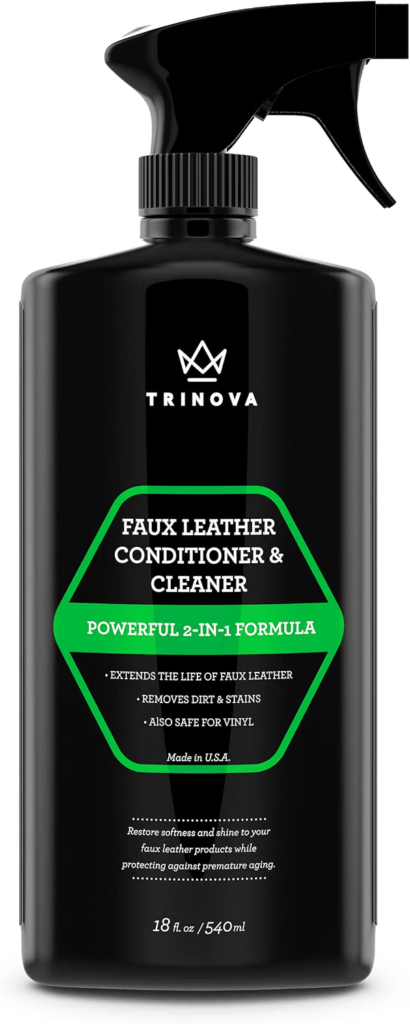 TriNova Leather Conditioner and Cleaner – Best 2-in-1 Convenience