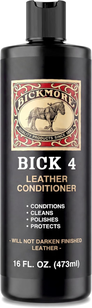 Bickmore Bick 4 Leather Conditioner – Best for Cracked or Vintage Leather