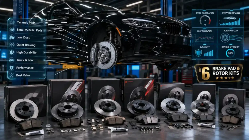 Best Brake Pad and Rotor Kits
