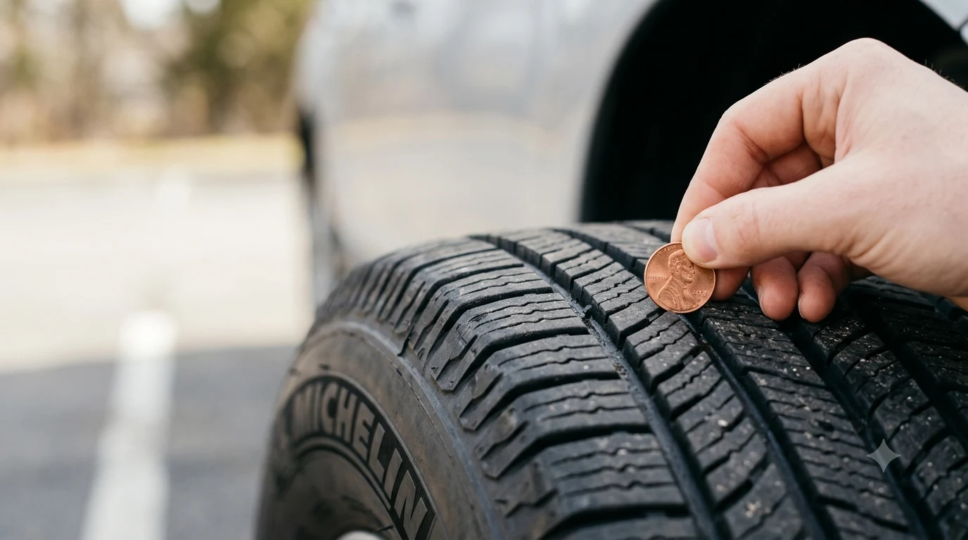 How to Check Tire Tread