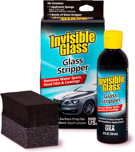 Invisible Glass Stripper Water Spot Remover, 4 fl oz, 91411