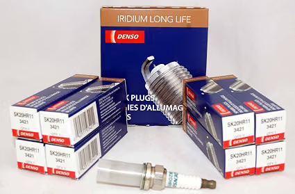 Set (8pcs) Denso Iridium Long Life Spark Plugs Stock 3421 Iridium Core .043"(1.1mm) Gap Size