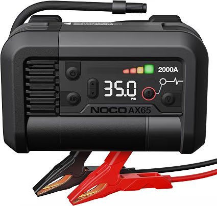 NOCO Boost Air AX65 2000A 12V Jump Starter, Air Compressor & Tire Inflator

