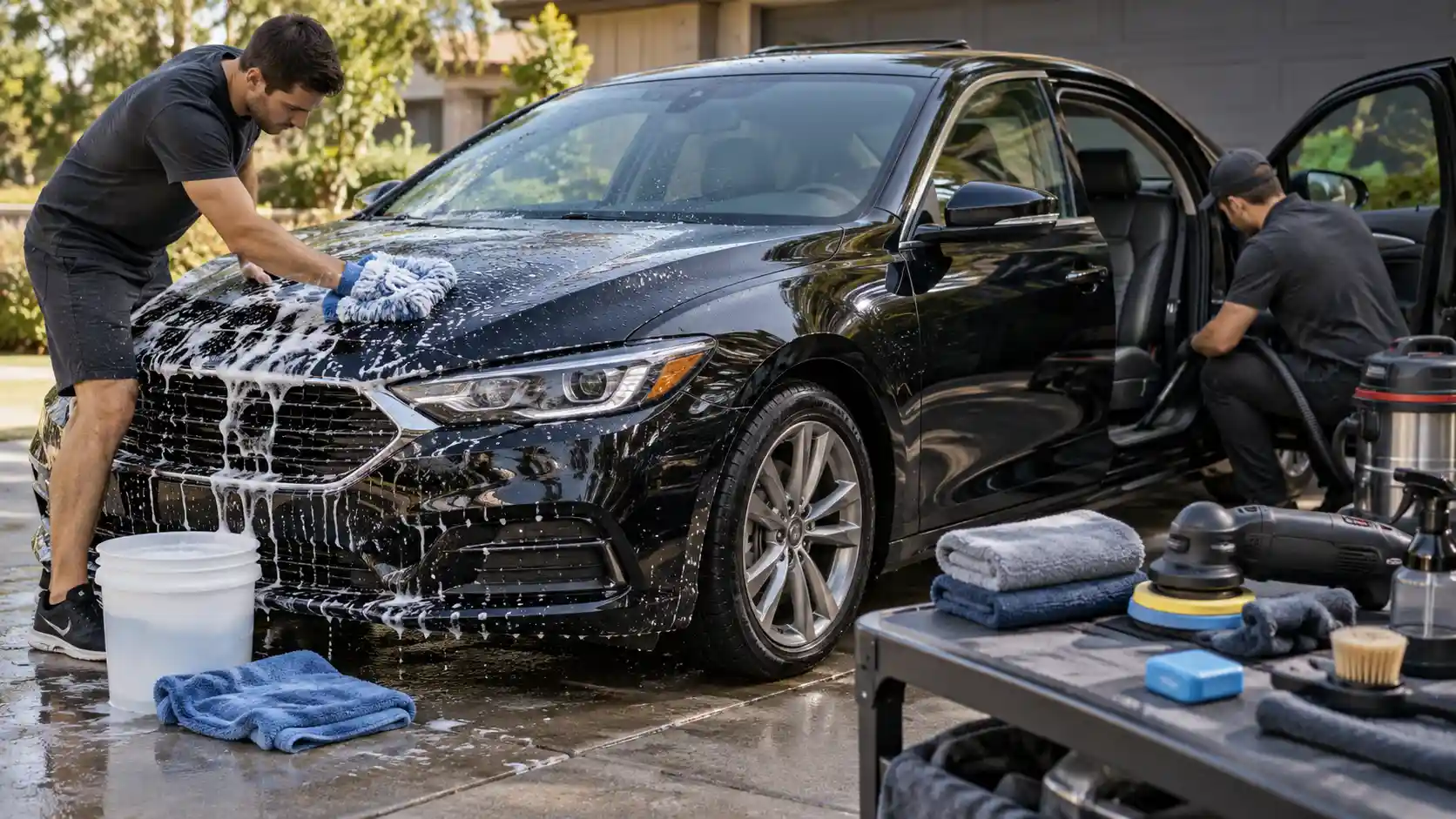 Difference Between Washing and Detailing
