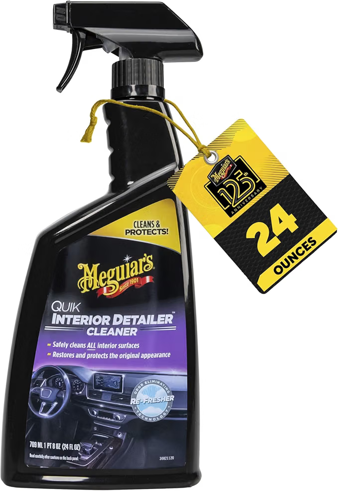 Meguiar's Quik Interior Detailer Cleaner, 24 Oz

