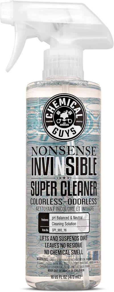 Chemical Guys, Nonsense Odorless All-Purpose Cleaner, Interior & Out, 16 oz | Colorless, odorless foaming cleaner lifts dirt from carpet, vinyl, plastic...
