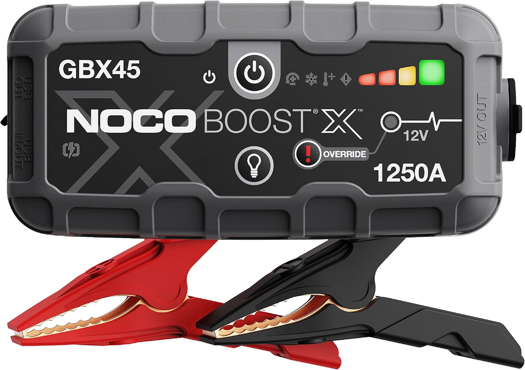 NOCO Boost GBX45 1250A UltraSafe Jump Starter, 12V Lithium Battery Booster 