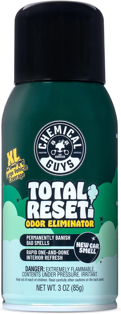 Chemical Guys, Odor Neutralizing Aerosol Fogger, New Car Smell, 3 oz Can | Set-and-forget fogger tackles smoke, pet, gym and food odors, refreshing the...
