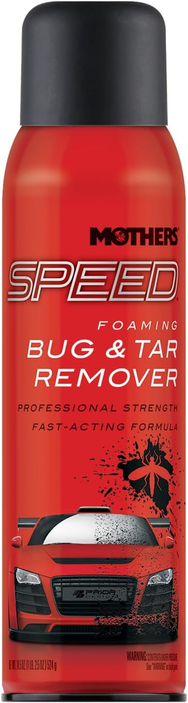 Mothers Speed Foaming Bug & Tar Remover, 18.5 oz. Aerosol (16719)
