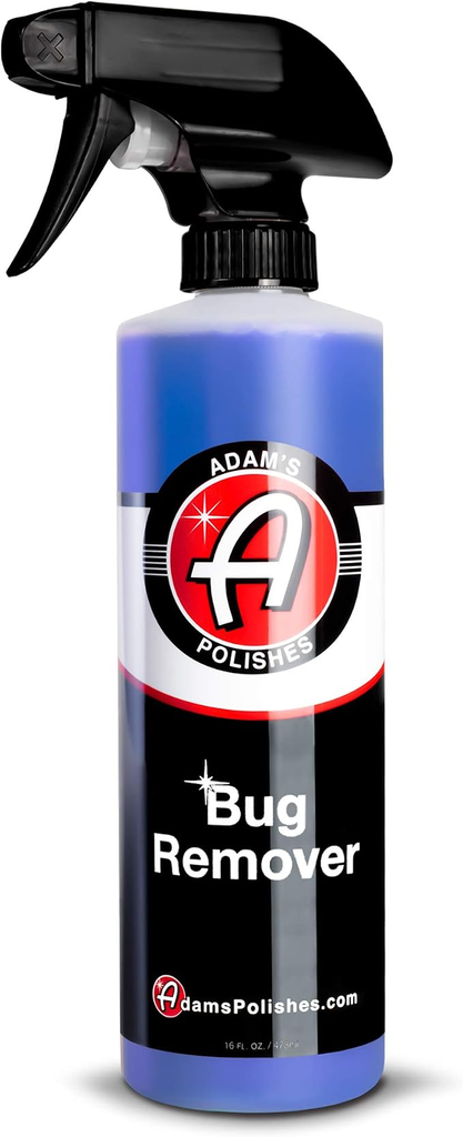 Adam's Car Bug Remover (16oz) - Powerful Car Bug Remover For Car Detailing