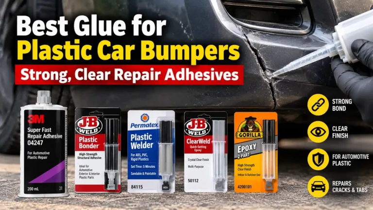 Best Glue for Plastic Car Bumpers