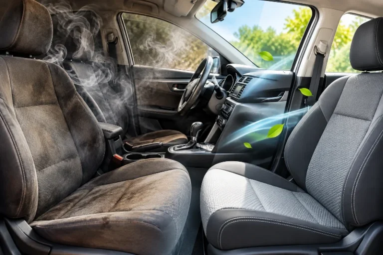 Car Interior Transformation Dirty to Fresh