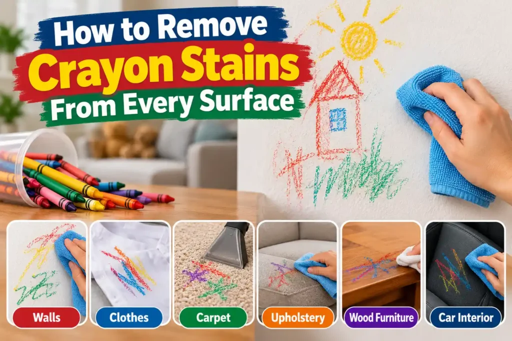 How to Remove Crayon