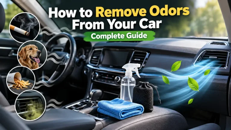 Remove Odors From Your Car