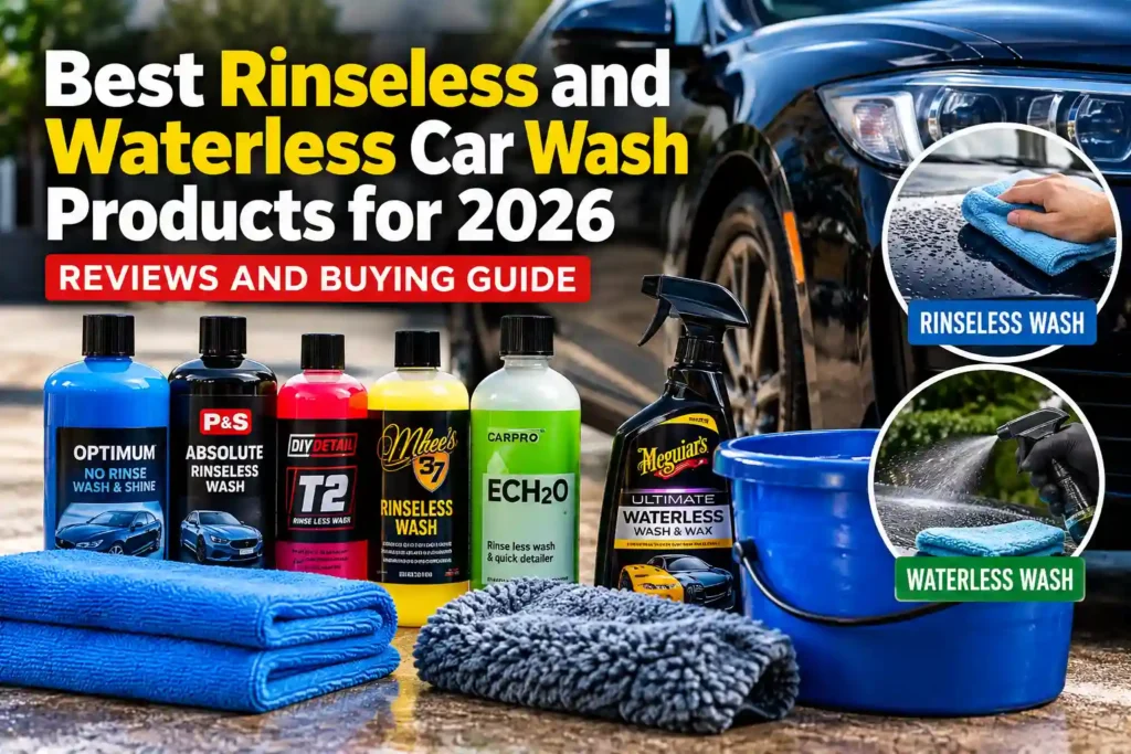 Rinseless and Waterless Car Wash Guide