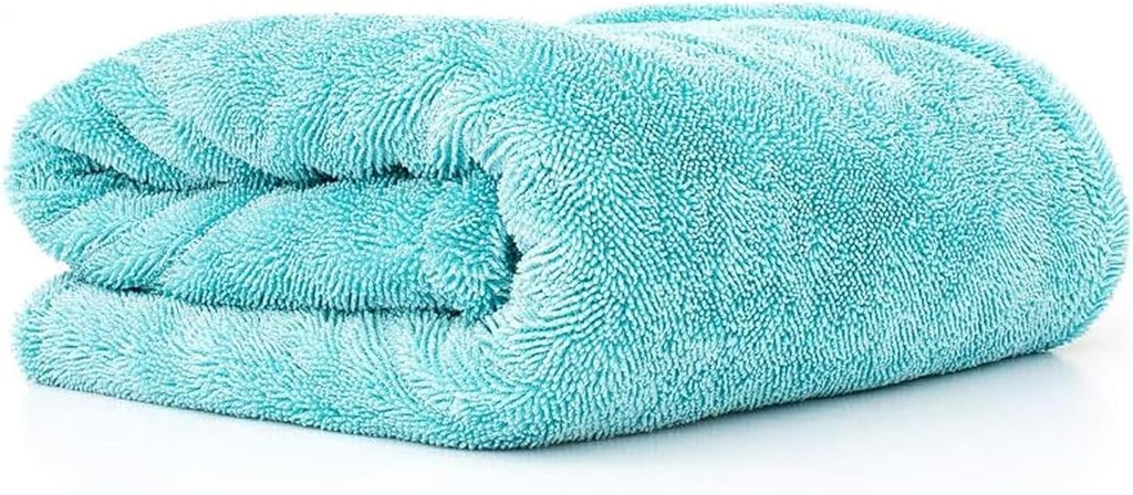 
The Rag Company Liquid8r Car Drying Towel, Aqua Blue, 25x36 in, 1-Pack