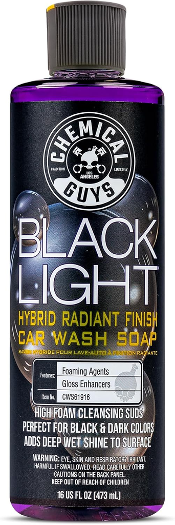 Chemical Guys, Black Light Foaming Car Wash Soap,