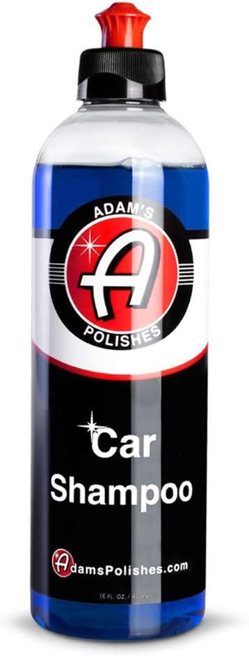 Adam's Car Shampoo (16oz) - pH Best Biodegradable Car Wash Soap for Foam Cannon, Spray Gun or Bucket