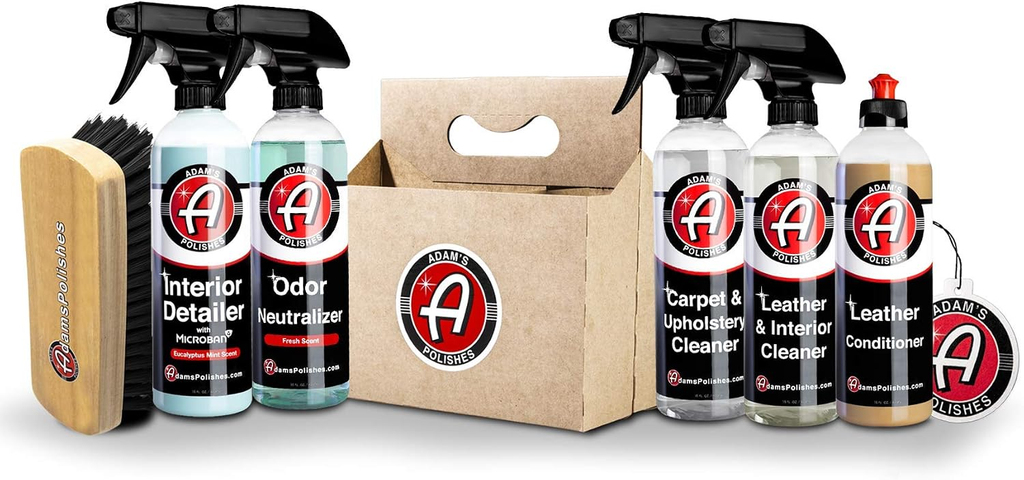 
Adam's Polishes Elite Interior - Includes 6 Iconic Cleaning Products for Total Interior Car Detailing 