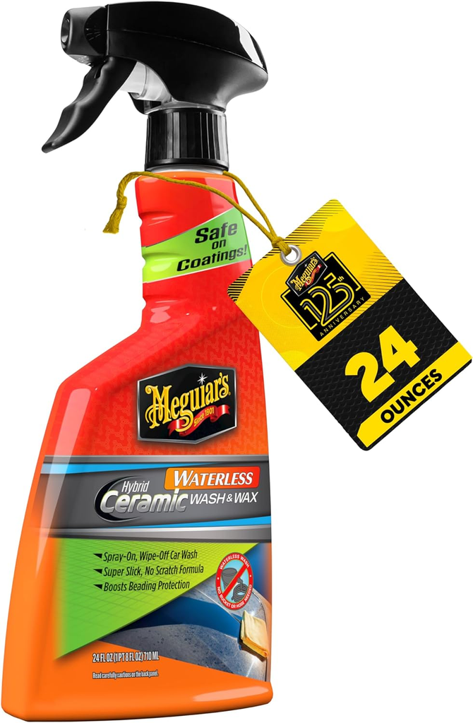 
Meguiar's Hybrid Ceramic Waterless Wash and Wax, 24 Oz | 